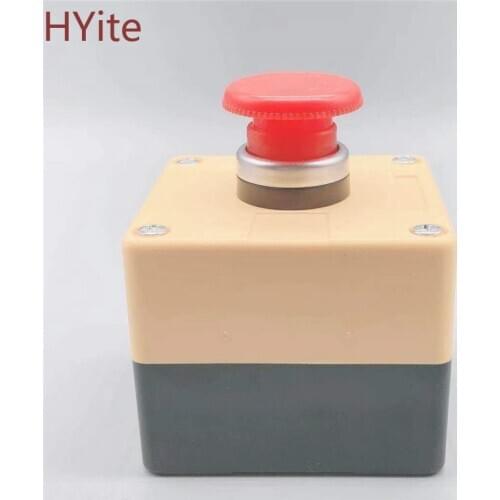 1NO+1NC e-stop push button switch emergency stop switch