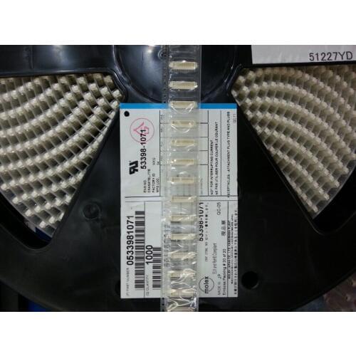 53398-1071 vertical stick a needle base 1.25 mm spacing of 10 MOLEX MOLEX brand original spot