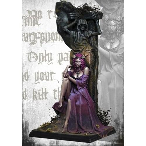 70mm Resin Figure Model Kit Unassambled Unpainted G811(WITH BASE)