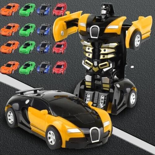 Childrens Hot Toys Crash Deformation Car Truck Transformation Robots Kids Toy Cars Toddler For Boys 2-3-4-5-6-7 Years Old Gift