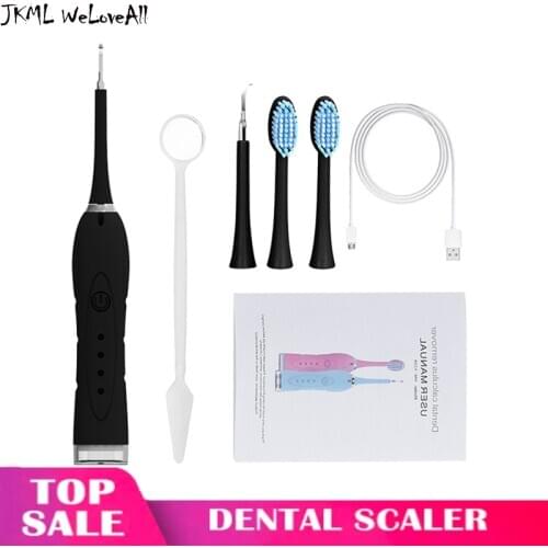 Electric Calculus Remover Teeth Whitening Cleaning Dental Tartar Scraper High Frequency Vibration Tooth Stain Remove Whiten Tool