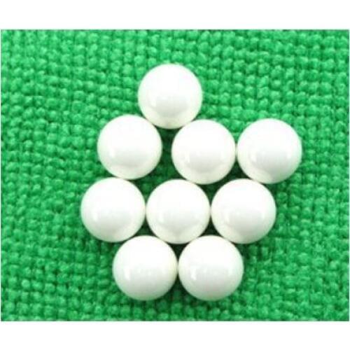 Diameter 1/4 inch 6.35 mm Ceramic Ball Bearing Zirconiz ZrO2 50 pieces
