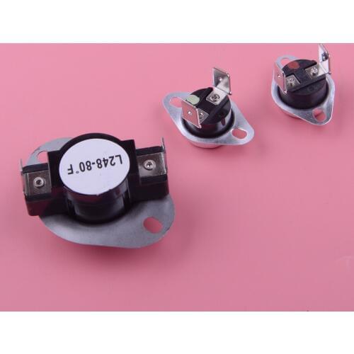 LETAOSK New LA-1053 Dryer Thermostat Thermal Limit Fuse Kit Fit For Whirlpool Maytag