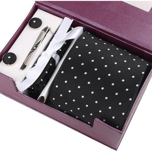 Fashion Luxury Tie Mens Knit Ties Set Men Neckties Mens Gifts Fake Collar Men Accessories 8.5CM High Quality