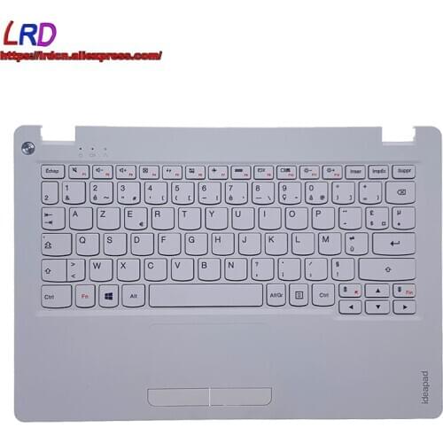 New Original FR French Keyboard with Shell C Cover Palmrest Upper Case for Lenovo Ideapad 110S-11IBR Laptop 5CB0M53698