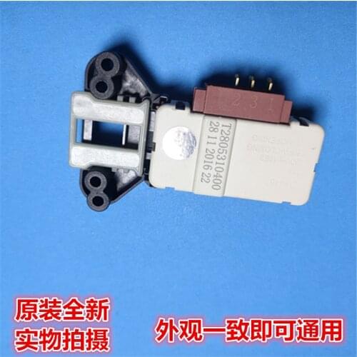 New original automatic drum washing machine PTC door lock T2805310400 door switch ZV-446