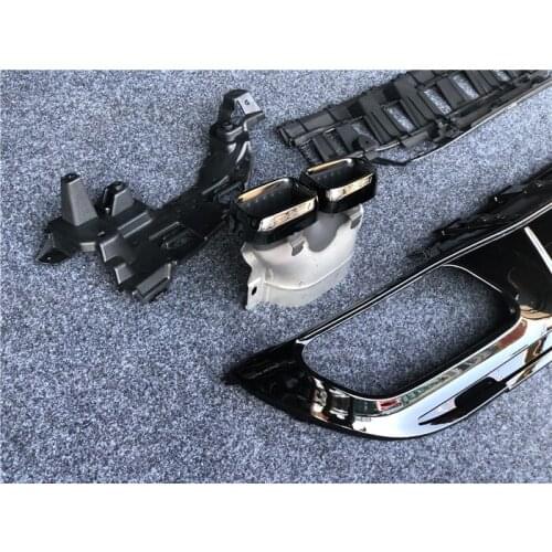 Suitable For C200 15-19c C260 C300 C43 Coupe Upgrade New C63 Amg Rear Lip Tail Throat