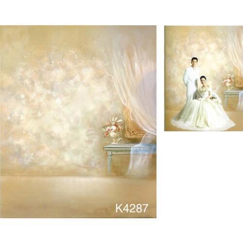Professional 5x7ft (1.5m*2m )Hand painted muslin photography background wedding backdrops K4287 , wedding background