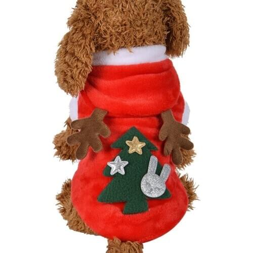 Christmas Dog Clothes For Dog Pet Xmas Costumes Winter Coat Clothing Puppy Outfit french bulldog ropa para perro pug chihuahua