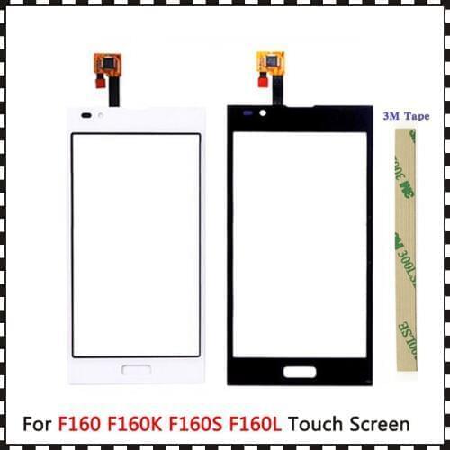 Replacement high Quality 4.7" For LG Optimus LTE2 II F160 F160K F160S F160L Touch Screen Digitizer Sensor Outer Glass Lens Panel