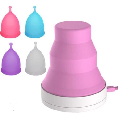 Menstrual Cup Sterelizer High-quality Portable Women Menstrual Cup Accessories Care Tools For Home UV Light Sterelizer
