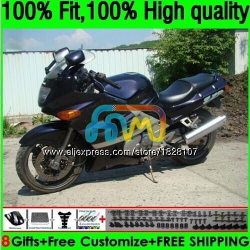 Stock black Injection For KAWASAKI ZZR-400 ZZR400 93 95 96 97 98 99 154BS.19 ZZR 400 1993 1994 1995 1996 1997 1998 1999 Fairing