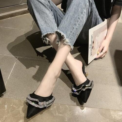 2021 Ins Hot New Womens Shoes Patent Leather Shoes Woman High Heel Fashion 5CM High Heel Shoes