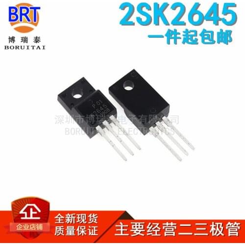 10pcs/lot 2SK2645 TO-220F K2645 TO-220 600V 9A 1.2 TO220F MOSFET N-Channel transistor new original