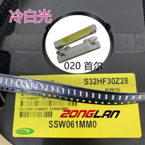 50PCS LED SEOUL Backlight Edge LED Series 020 3806 Cool white mobile phone LCD backlight