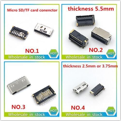 8/9pin Coolpad Domestic Smartphone PC Tablet Laptop Micro TF/SD Card Slot Tray Adapter Holder Reader Socket Connector FFC Repair