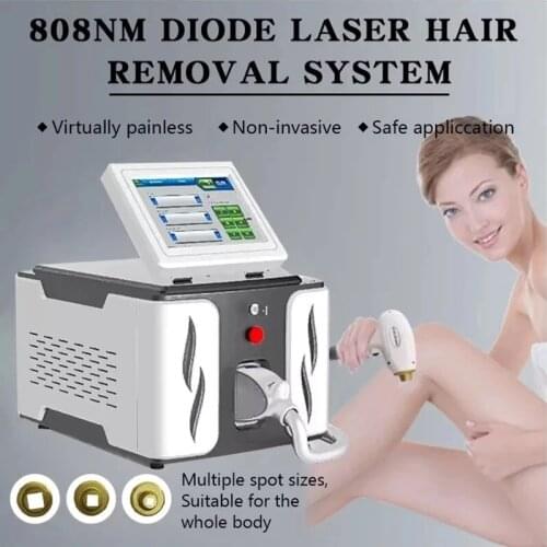 2020 Newest 800w 808nm diode laser hair removal beauty machine 755/808/1064nm Three wavelengths laser hair removal machine