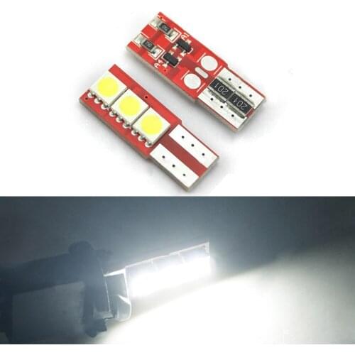 T10 W5W 194 168 3SMD Car Door Light 5050 3LED Clearance Light Bulbs Auto Reading Lamp with Canbus