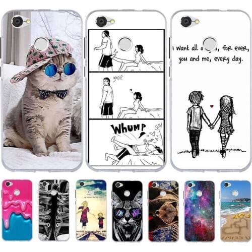 B Patterned Case for ZTE Blade A6 A 6 5.2 inch Soft TPU Case Phone Back Cover for ZTE Blade A6 Lite Case Cartoon