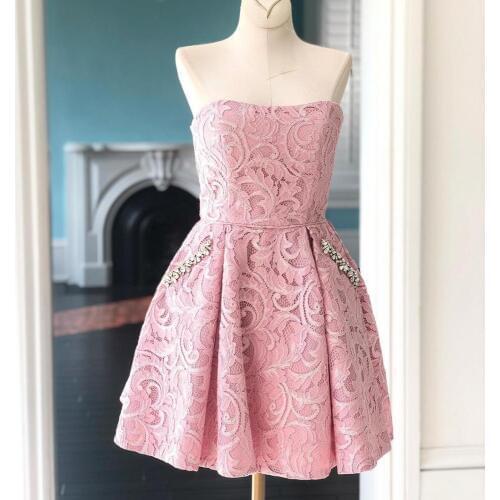 Blooming Flowers Womens Lace Dresses