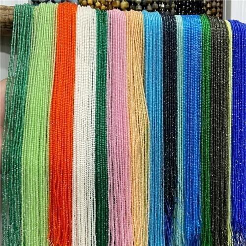 Wholesale Faceted 2mm 3mm Natural Stone Beads Small Shiny Cat Eye Gem Loose Beads for Jewelry Making Bracelet Necklace Supplies