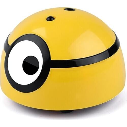 Childrens Electric Induction Toy 3D Cute Remote Control Single Vision Toy Small Yellow Man Toys Induction Toys