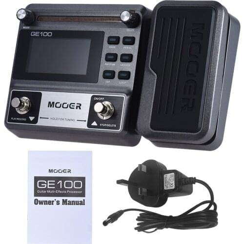 Guitar Multi-effects Processor Effect Pedal with Loop Recording Tuning Tap Tempo Rhythm Setting Scale & Chord Functions