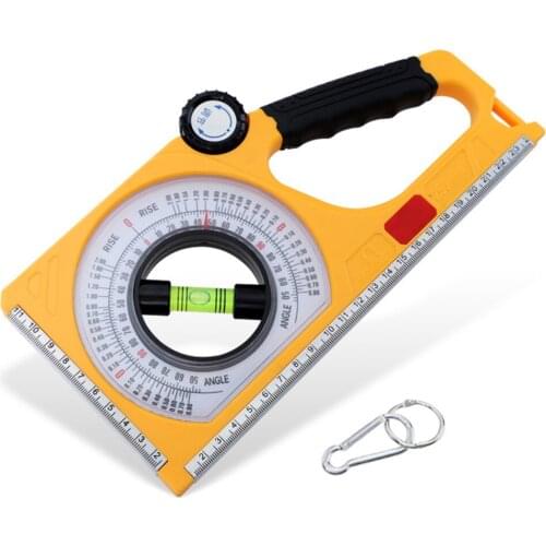 Magnetic Slope Engineering Inclinometer Measuring Tool Angle Finder Handle ABS Multi-functional Bevel Protractor