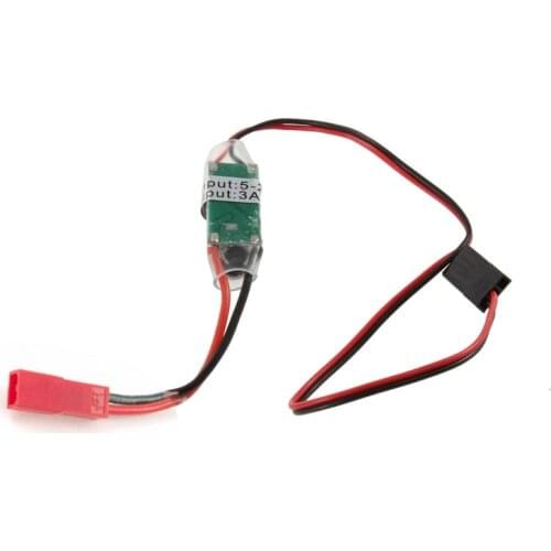 FATJAY Receiver Power Supply 5V/3A Brushless ESC External Type BEC UBEC Support 2-6S