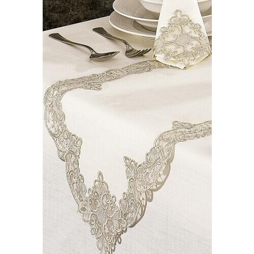French Laced Ephesus Lace Dinner set-26 Piece