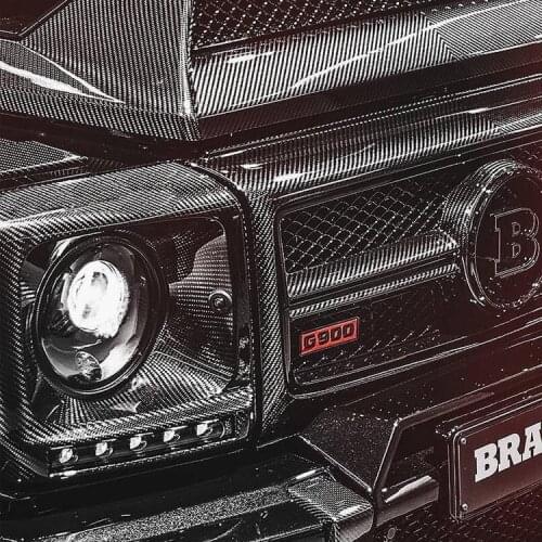 FOR W463 LED light cover for G500 G550 G63 G65 LED lamp cover carbon fiber & ABS for all G wagons