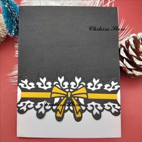 Bow dies New Lace Metal Cutting Dies for Scrapbooking DIY Album Embossing Folder Paper Card Maker Template Stencils