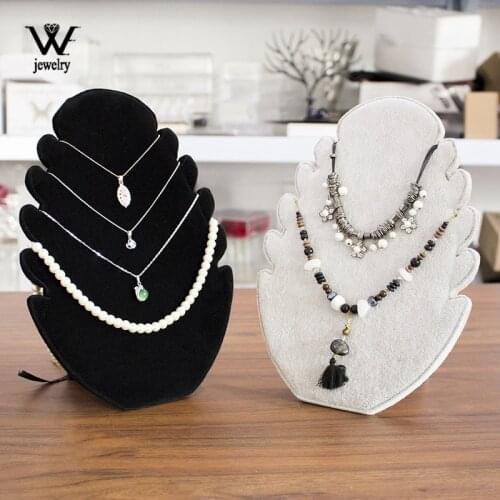 WE Jewelry Pendant Necklace Display Holder Rack Organizer Storage Case Necklace Display Stand Pendant Display Holder