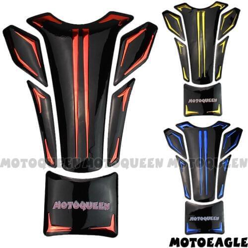 Motorcycle Gas Fuel Tank Pad Cover Protector Decals Stickers for Suzuki Honda Kawasaki Yamaha YZF R1 R6 R25 R3 R15 MT07 MT09