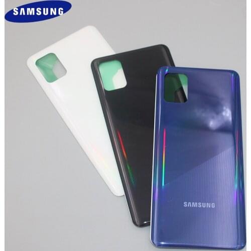 Original Samsung A31 2020 Back Battery Housing Rear Door Replacement Case For Galaxy A315 A315F Cover With Adhesive Sticker 6.4