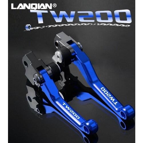 For Yamaha TW200 TW 200 2000-2017 2013 2014 2015 2016 Brake Clutch Lever Dirt Pit Bike Brake Clutch Levers Grips Accessories