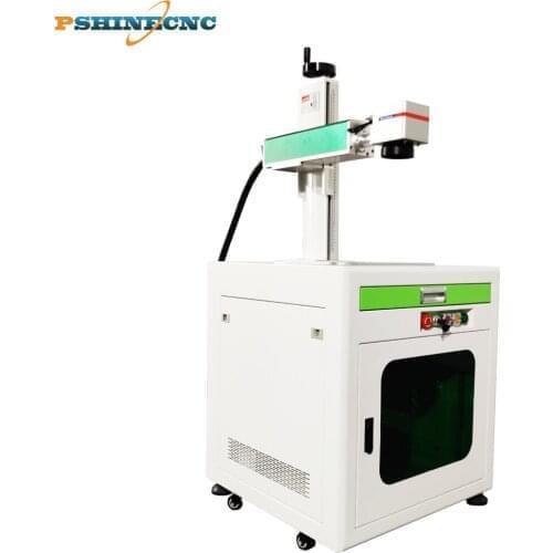 2020 Trends Raycus Laser 10w enclosed fiber laser cnc metal Pshinecnc
