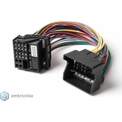 QUADLOCK B.M.W CIC NBT EVO retrofit Navi Radio Extension cable adapter Fakra 40 pin