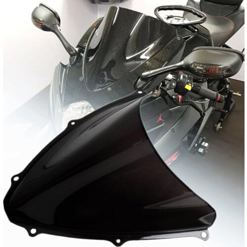 K6 GSXR 600 750 Motorcycle Double Bubble Windshield Windscreen Windproof ABS For Suzuki GSXR600 GSXR750 2006 2007
