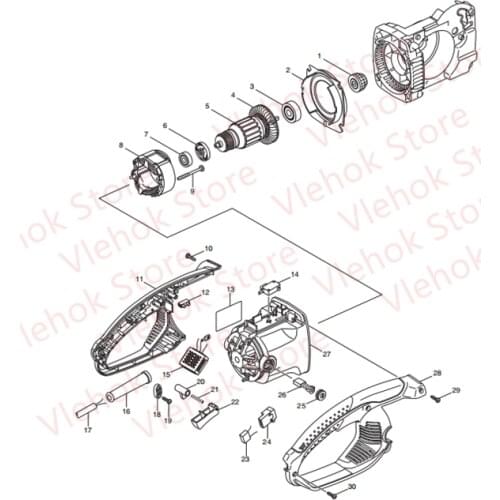 ALL Power Tool Accessories Electric tools part for Makita UC3030A