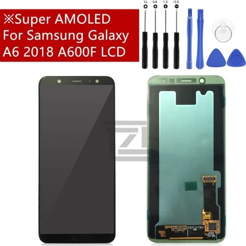 For Samsung Galaxy A6 Display A6 Lcd A600 2018 LCD Touch Screen Digitizer Assembly Replacement For Samsung A6 LCD a600f a600fn