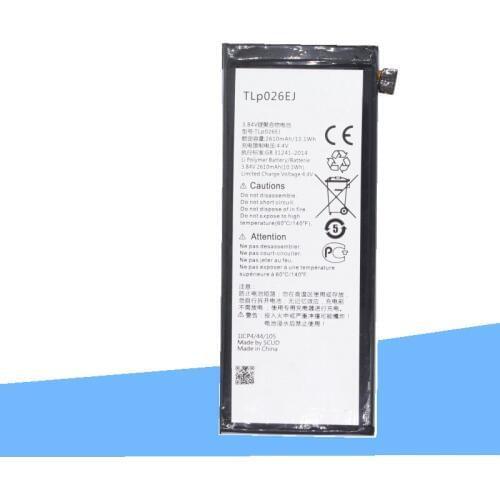 10pcs/lot 2610mAh TLP026EJ Phone Rechargeable Battery for Alcatel idol 4 OT6055 6055 6055H 6055Y 6055U 6055K 6055B TLp026E2