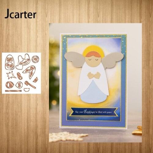 2021 Doll Wings Horse Stick Metal Cutting Dies Shape Scrapbooking Craft Die Cut Stencil Card Make Mould Sheet Decoration Design