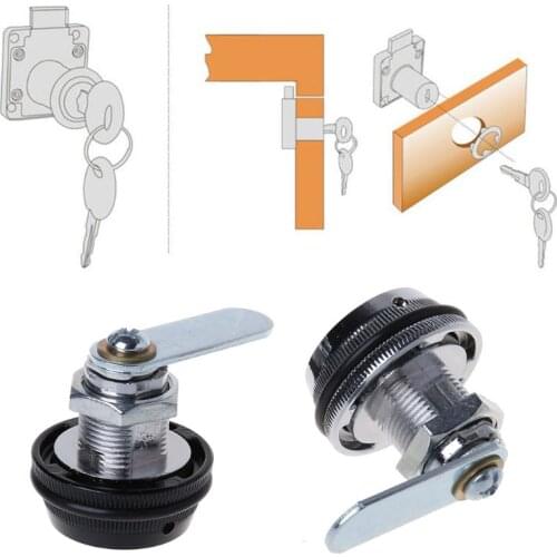 3-Digit Combination Mailbox Lock 7/8" Rotary Tongue Cam Lock for Cabinet Drawer Drop Ship