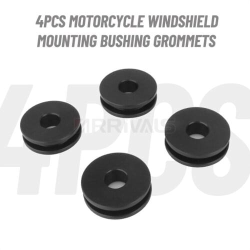 Motorbike Accessories 4 pcs Windshield Mounting Bushing Grommet Plastic For Harley Touring Softail FLHR FLSTC