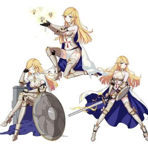 Three Ratels CA39 Durandal Honkai Impact 3rd Anime Sticker For Vehicle Fuel Tank Cover Car laptop Decor Sticker Kid Toy Decal