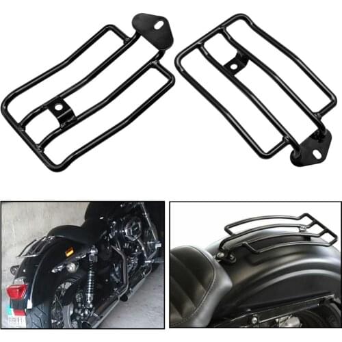 Motorcycle Solo Seat Luggage Rack Support Shelf Frame For Harley Sportster XL883 XL1200 2004 2005 2006 2007 2008 2009 2010-2019