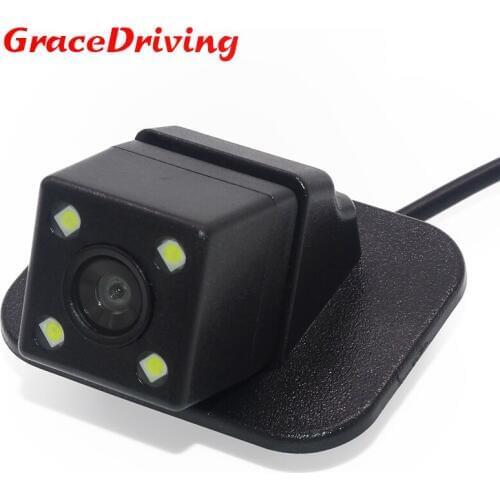 CCD night vision 4 LED Car Rear View Reverse Camera For Mazda CX-3 CX 3 CX3 2014~2015 Car rear view camera free shipping