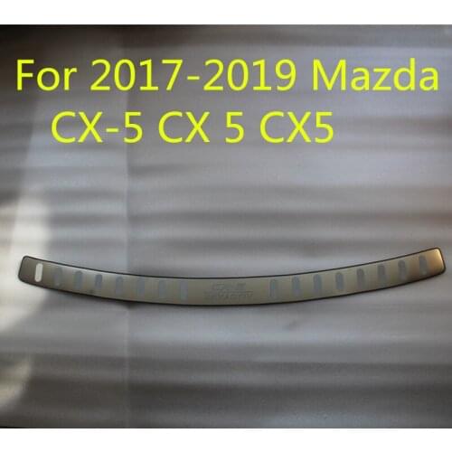 For 2017-2020 Mazda Cx-5 Cx 5 Cx5 High Quality Stainless Steel Rear Windowsill Panel,rear Bumper Protector Sill ,Car-Styling