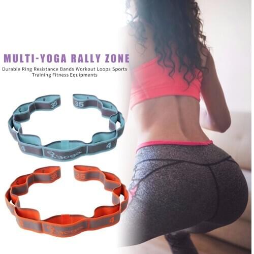 Stretching Resistance Band Elastic Pilates Latin Dance Training Yoga Pull Strap for Indoor Exercise Sport Ornaments